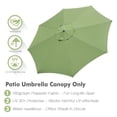 thumbnail image 3 of Yescom 13ft Universal Replacement Umbrella Canopy Top Cover Patio Beach, 3 of 7