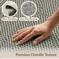 thumbnail image 6 of ODIKA 4'x6' Washable Area Rug Non-Slip, Chair-Friendly, Flatwoven Rug Aesthetic Lattice Interlocking Trellis Geometric Bathroom Printed for Home Office, Under Desk, 6 of 7