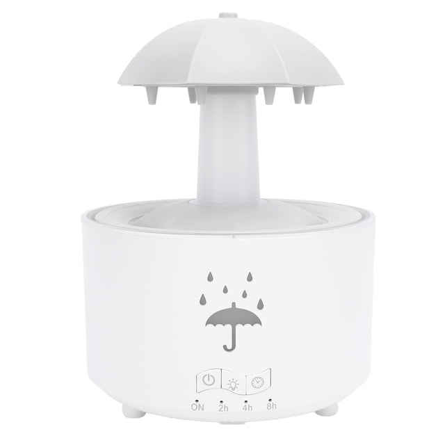 Essential Oil Diffuser & Humidifier, 300ml Aromatherapy Diffuser with Auto Shut Off Function, Cool Mist Humidifier with Colorful Lights for Office Home