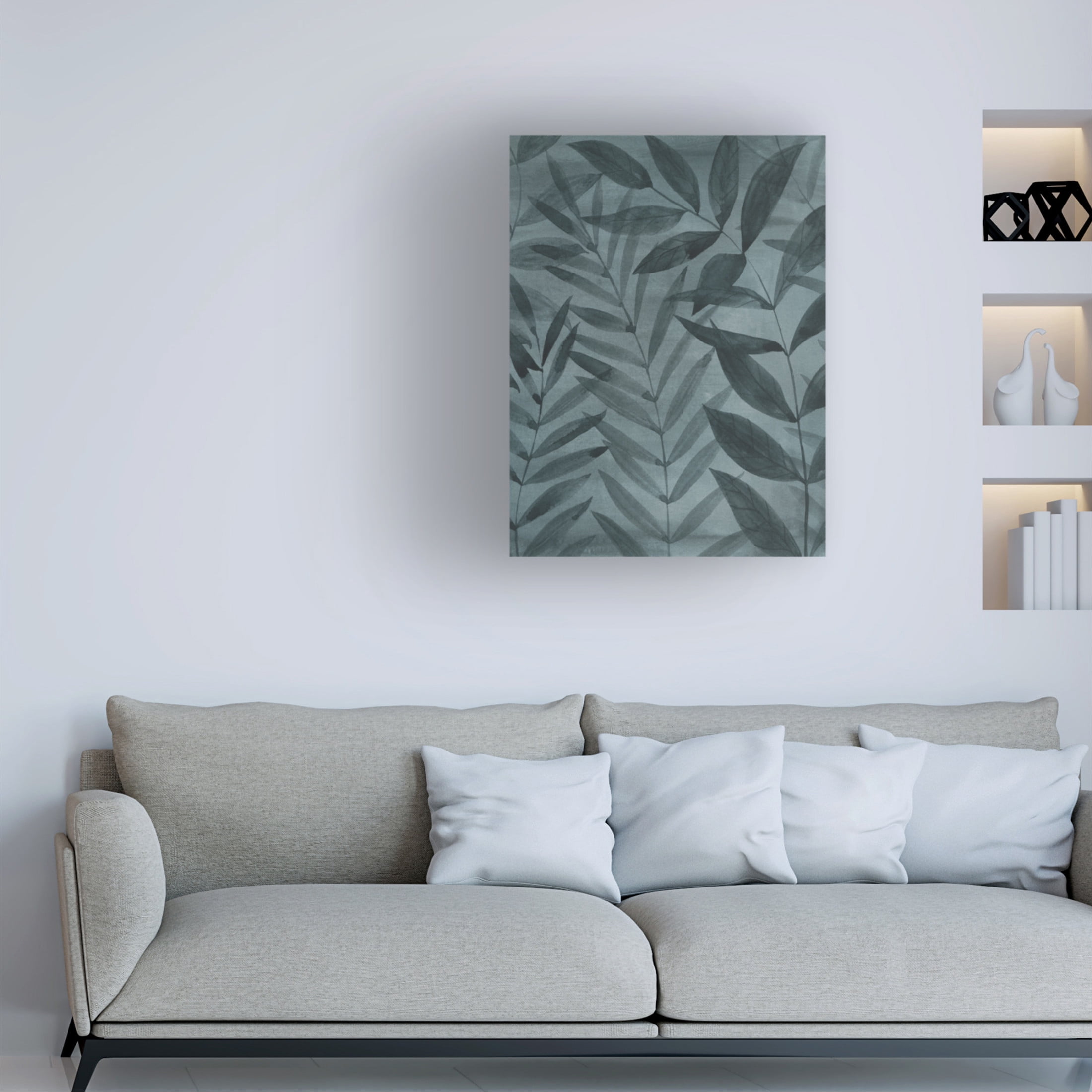 Trademark Fine Art Grace Popp Lagoon Vines I Canvas Wall Art