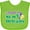 Apple Green, variant on Inktastic Made in New Orleans Boys or Girls Baby Bib
