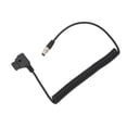 thumbnail image 2 of Loewten 12V Monitor Power Cable,D TAP Male To 4 Pin Mini XLR Adapter Power Coiled Cable For TVlogic Monitor Power Cord 12V,D Tap 4 Pin XLR Power Cable, 2 of 8