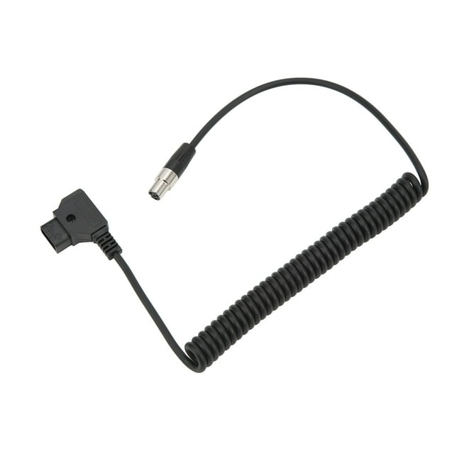 Cable espiral adaptador D-Tap macho a XLR Bling Bling