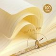 thumbnail image 6 of ipoul A6 Notebook, Pocket Journal, Small, Lay Flat, Hardcover, 4x6, Lined & Sketchbook, Cute, Writing Journal for Women, Yellow, 6 of 7
