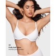 thumbnail image 5 of Sujetador INLYRIC Inbarely Plus Balconette ligeramente acolchado 38C blanco, 5 of 5