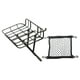 thumbnail image 5 of Portaequipajes delantero para bicicleta, de aleación de aluminio, fácil de instalar, cesta portabicicletas grande Versión corta negra, 5 of 9