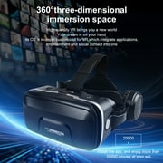 VR Headset for Phone, 3D Virtual Reality Headset with Remote Control for VR Games&3D Movie, VR Glasses with Adjustable Pupil Distance VR Goggles Virtual Reality Headset, Fits 4.7-7.2 Devices