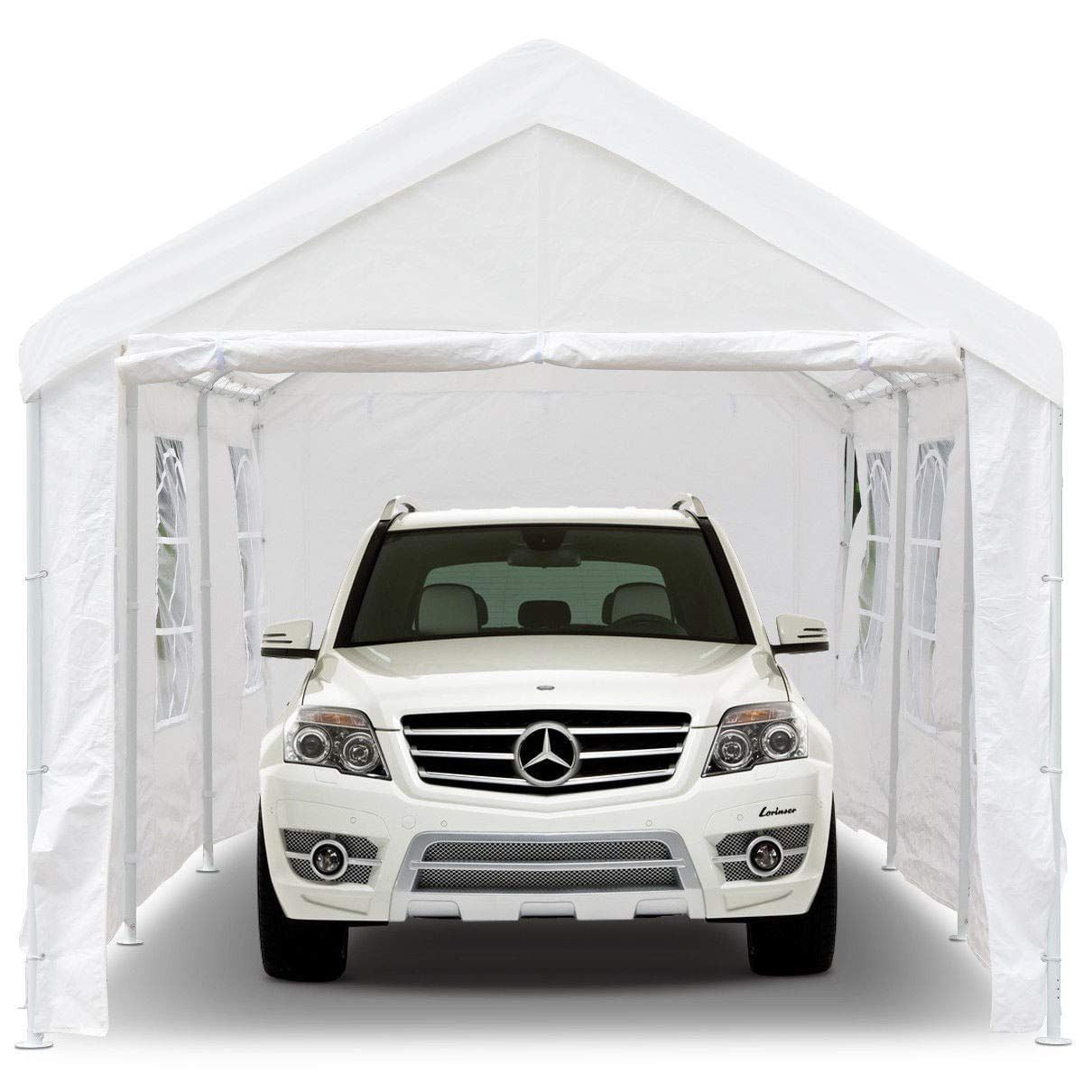 20x10' Waterproof Fair Shelter Car Canopy Outdoor Wedding Pop Up Tent Heavy Duty