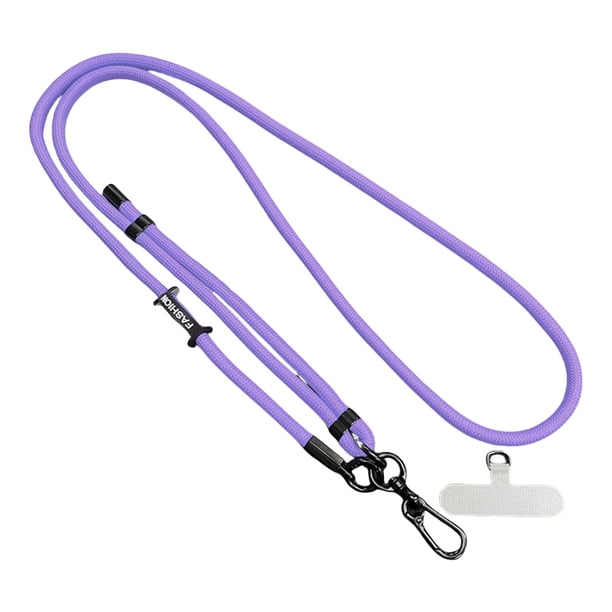 Correa desmontable ajustable de Crossbody del cordón del cuello del grueso 7.5m m del cordón del teléfono