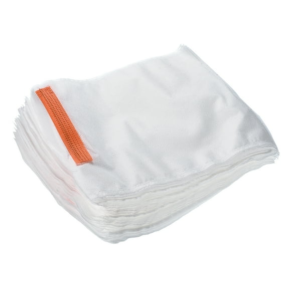 Uxcell 8x7" Fruit Protection Bags Fruit Netting Cover Bags Nonwoven Fabric White 100pcs