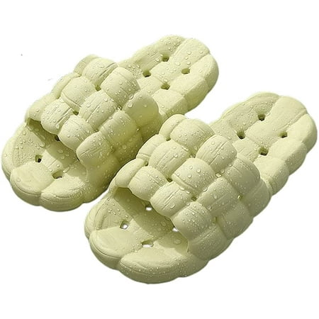 

Pillow Slippers for Women and Men Outdoor Slides Sandals Quick Drying Bath Shoe