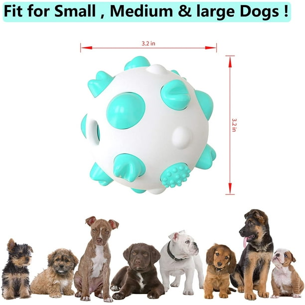 VONTER Dog Ball Toys for Aggressive Chewers, Indestructible Teeth