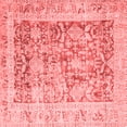 thumbnail image 1 of Ahgly Company Indoor Square Persian Red Traditional Area Rugs, 4' Square, 1 of 4