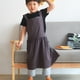 thumbnail image 2 of Delantal de algodón para niños Apuakthei, estilo japonés, para pintar ropa de casa, suave y cómodo, para niñas y niños, 2 of 5
