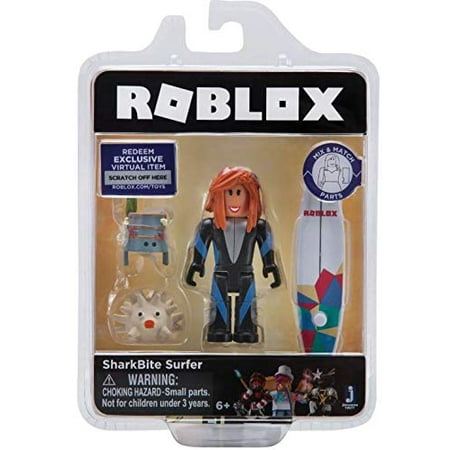 Roblox Gold Collection Sharkbite Surfer Single Figure Pack With - roblox series 1 single figure lets make a deal virtual