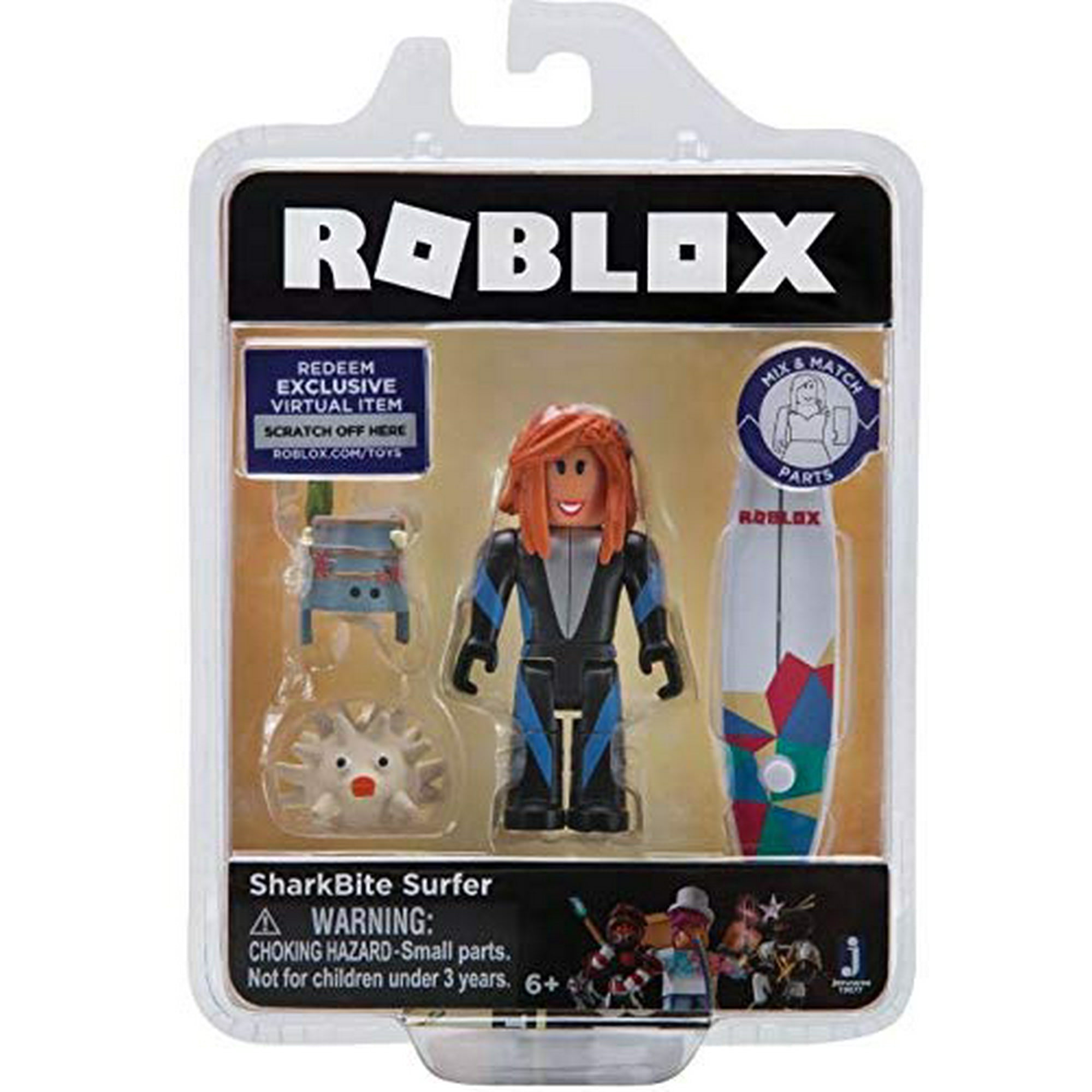 Roblox Gold Collection Sharkbite Surfer Single Figure Pack With