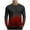 Mens Shirts Black, variant on S-4X Mens Big & Tall Long Sleeve T Shirts Plus Size Crewneck Tshirts Shirt Pullover Trendy Gradient Printed Breathable Athletic Workout Tees Tops
