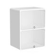 thumbnail image 4 of hengtong Desktop Storage Box Lidded Multipurpose for Household files Office Organizer wihte 33.2x24.5x45cm, 4 of 7