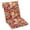 Alinea Pompeii, variant on Blazing Needles Spun Polyester Outdoor Squared Seat/Back Chair Cushion-Color:Vanya Paprika