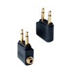 thumbnail image 2 of Adaptador electrónico Posdou para auriculares de avión con doble conector de 3,5 mm, 2 of 7