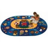 Carpets For Kids 1708 Sign Say & Play 8. 25 ft. x 11. 67 ft. Oval Rug