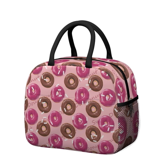 Sac à Lunch Bonbons et Gâteaux Motif Bonbons Réutilisable Isolé pour École Ou Bureau