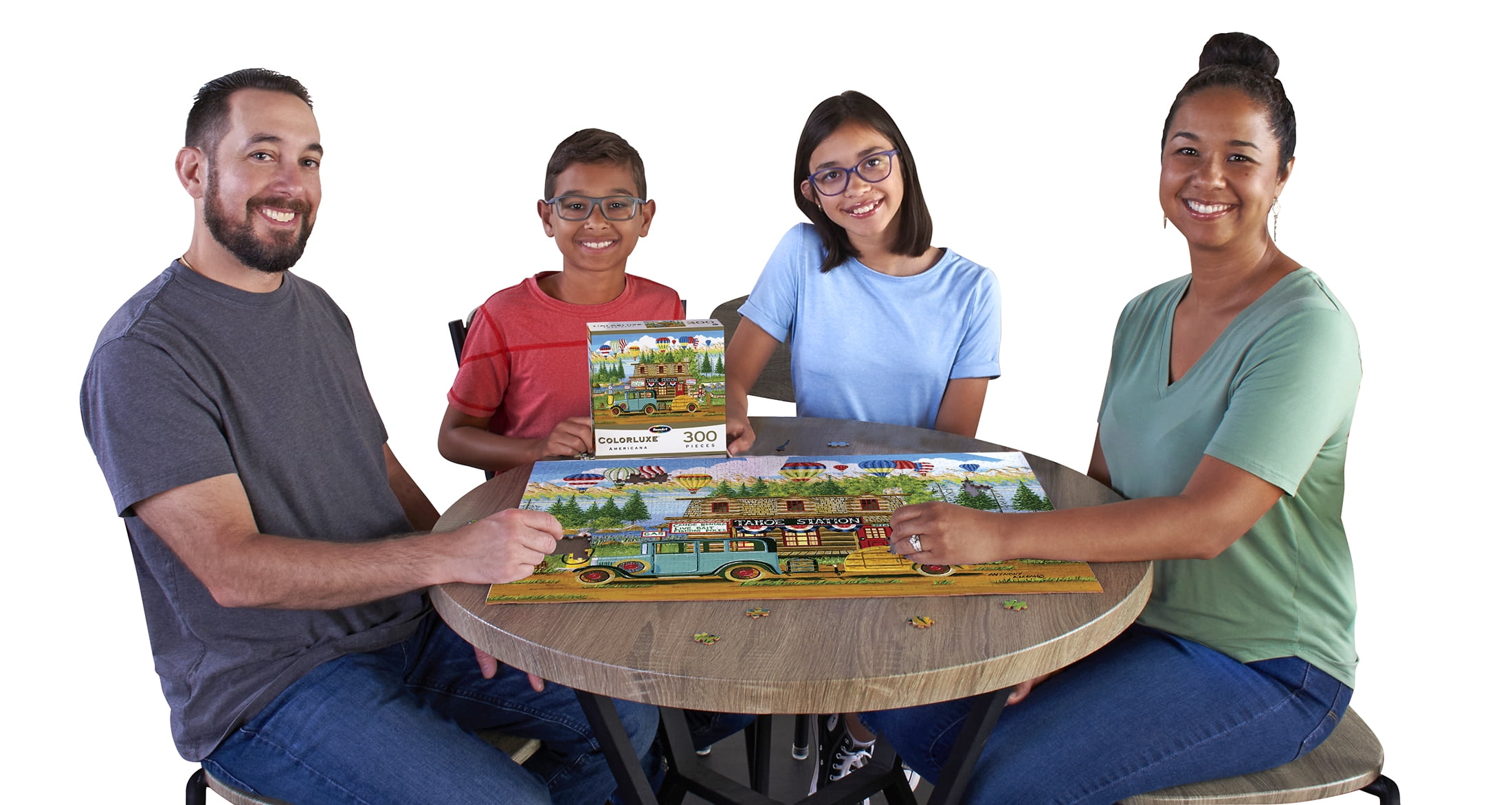 RoseArt Colorluxe 300-Piece Tahoe Station Adult Jigsaw Puzzle