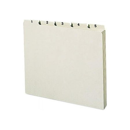 UPC: 0086486503693 | Smead 50369 Recycled Top Tab File Guides  Daily  1/5 Tab  Pressboard  Letter  31/Set