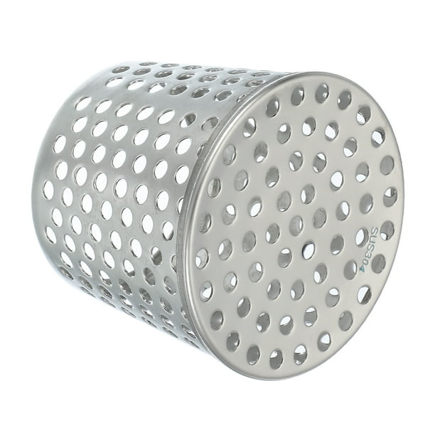 Filtro de guardia de canal Uxcell, tapa de terminación, pantalla de malla, cubierta de ventilación de techo, cubierta de tubo de escape cónica de acero inoxidable de 3.3" - 2.7"