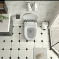 thumbnail image 5 of Smart One Piece Bidet Toilet with Remote Control, Tankless LED Display, Heated Seat, Auto Open/Close, Warm Water & Air Dryer, Foot Sensor Flush, Aromatherapy System, 5 of 7