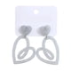 thumbnail image 2 of Pendientes de corazón de tinta rosa para San Valentín, pendientes huecos de Europa y Estados Unidos, pendientes coreanos sencillos, pendientes de oreja, pendientes de amor acrílicos para mujer., 2 of 6
