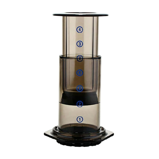 Herramientas de barista de cafetera expreso de francesa para viajes de cocina de Sunnimix Tetera Cafetera