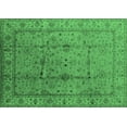 thumbnail image 1 of Ahgly Company Indoor Rectangle Oriental Emerald Green Industrial Area Rugs, 7' x 9', 1 of 4