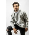thumbnail image 6 of Cottmark Men’s Pullover Hoodie, Soft Fleece Comfort, Heather Grey, Size S, 6 of 6