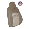 thumbnail image 2 of 2003, 2004, 2005, 2006 Ford Expedition Eddie Bauer. 4X4, 2WD, 4.6L, 5.4L Passenger Lean Back Leather Seat Cover Tan, 2 of 7