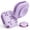 Purple, variant on Silicone Shower Steamer Holder with Suction Cup - 3.28" Aromatherapy Steamer Tray for Shower Wall & Floor - Draining Soap Dish & Bath Bomb Hanger for Bathroom, Bedroom & Living Room - Easy Clean