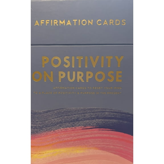 Positivity on Purpose Affirmation Cards