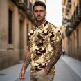 thumbnail image 3 of KUIFORTI Matching Couple Tennis Shirts Camouflage Hunting Duck Quarter Zip Matching Golf Shirts for Couple Mens Shirts Casual for Golf,Tennis,Hiking,Running,Gym Moisture Wicking, 3 of 6