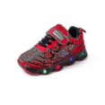 thumbnail image 1 of Kids Sports Shoes Spiderman Lighted Sneakers Children Led Luminous Shoes For Boys, 1 of 4