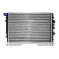 thumbnail image 1 of Radiador Automotríz Volkswagen Pointer 1998 1999 2000 2001 2003 2004 2005 2006 2007 2008 2009 34 mm DEYAC Radiador, 1 of 10