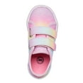 thumbnail image 2 of Wonder Nation Pastel Rainbow Casual Two Strap Sneaker (Toddler Girls), 2 of 7