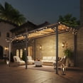 thumbnail image 4 of Aoxun 13.00 ft x 9.00 ft Hardtop Gazebo, Durable Polycarbonate Hollow Sheet, 4 of 7