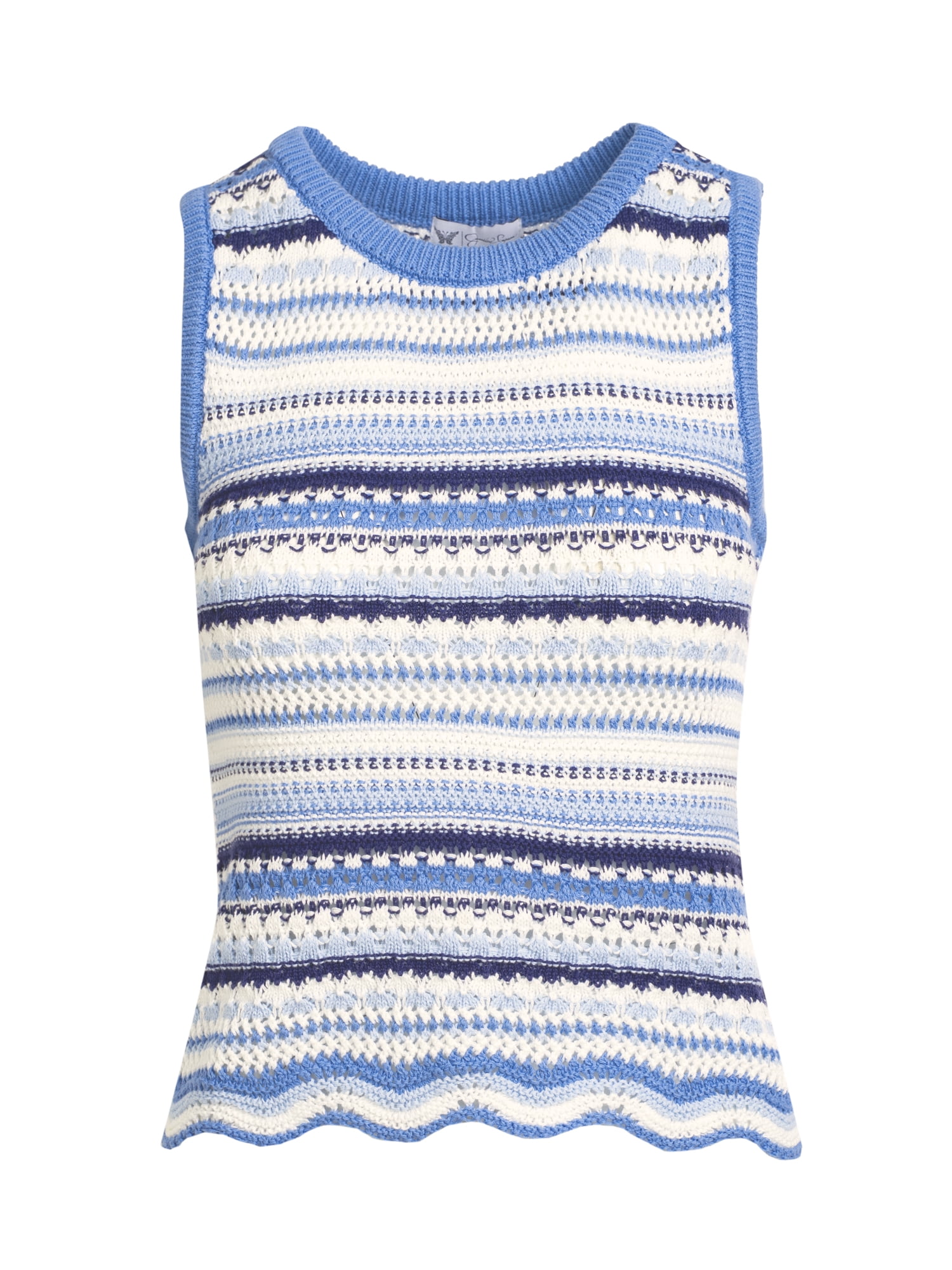 Jessica Simpson Women's and Women's Plus Kiari Cotton Sweater Tank Top, Sizes XS-4X
