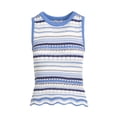 thumbnail image 6 of Jessica Simpson Women's and Women's Plus Kiari Cotton Sweater Tank Top, Sizes XS-4X, 6 of 6