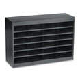thumbnail image 1 of Safco E-Z Stor Black Mail Organizer -  24 Letter Size Compartments, 1 of 4
