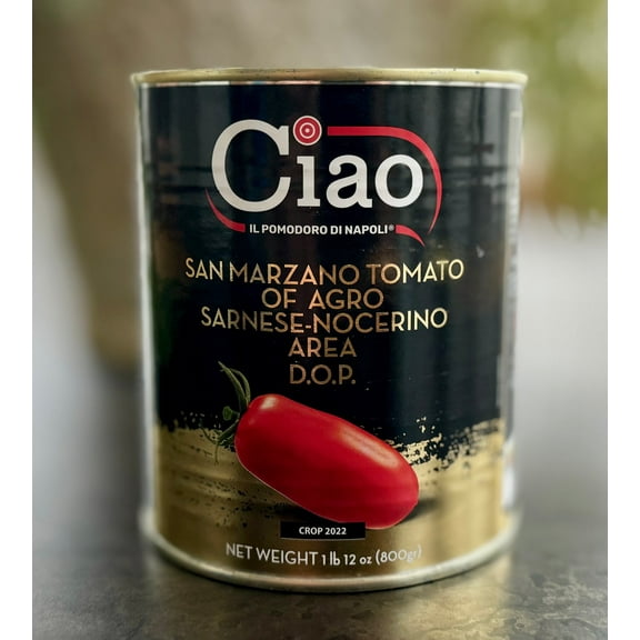 Ciao DOP San Marzano Tomatoes Whole Peeled (28oz)
