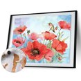 thumbnail image 3 of Kit de pintura por números DIY Poppy Hand Oil Art Picture Craft Home Wall Decor (H1406) FLhrweasw Nuevo, 3 of 9