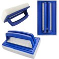 thumbnail image 1 of 3 piezas de cepillos de esponja para piscina, cepillo para pared de piscina, herramientas de limpieza, cepillo para piscina con mango, 1 of 5