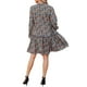 thumbnail image 3 of VISgogo Vestido de primavera para mujer, vestido de manga larga con estampado floral/leopardo con cuello en V, trajes sueltos hasta la rodilla para mujer VISgogo moda, 3 of 9