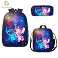 thumbnail image 2 of Mochila de Disney Stitch para niños, bolsa de almuerzo de tela Oxford, bolsa de aislamiento, bolsa de Picnic portátil, bolsa de almuerzo para estudiantes, bolsa de hielo, 2 of 4